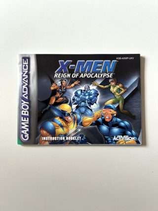X-Men Reign of Apocalypse (GB Advance Manual) #166