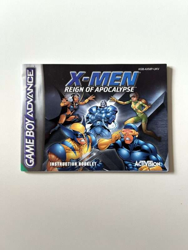 X-Men Reign of Apocalypse (GB Advance Manual) #166