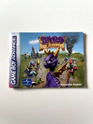 Spyro Adventure (GB Advance Manual) #159