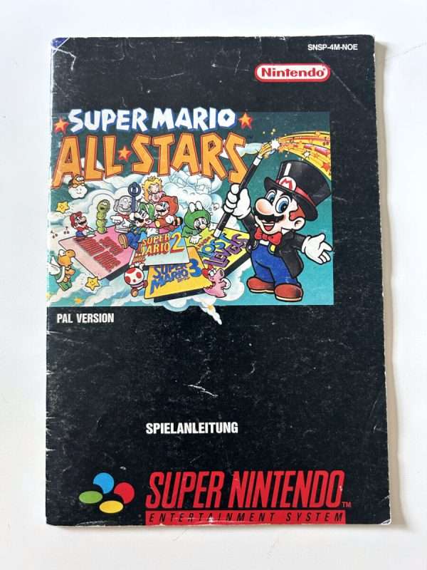 Super Mario All Stars - (Tysk-Pal) (NOE)(SNES Manual) #146
