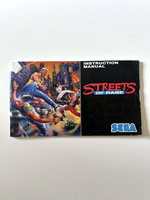 Streets of Rage (Sega Mega Drive-manual) #53