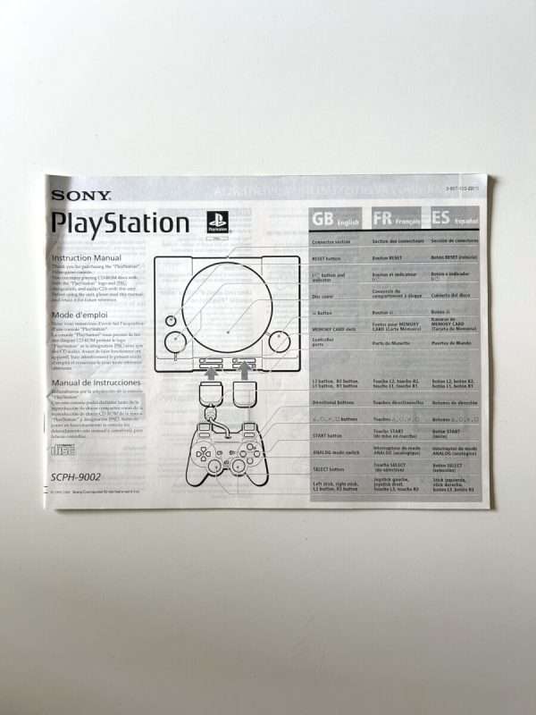 Playstation 1 Instruction Manual (PS1-manual) #202