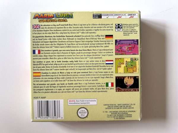 Mario & Luigi: Superstar Saga (GB Advance: Spil i original emballage) #362 - Image 8
