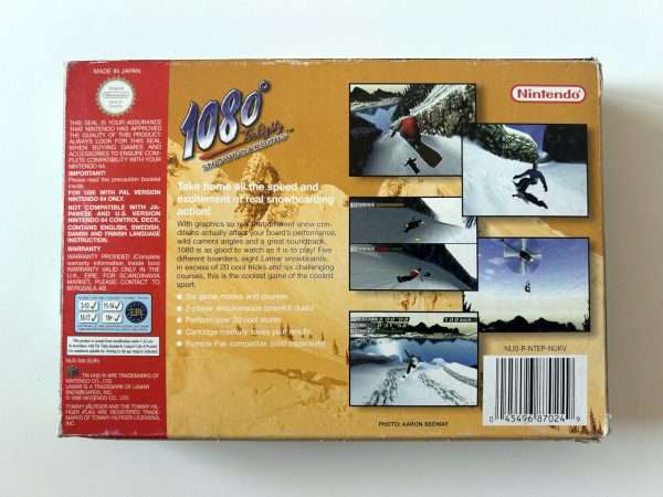1080 Snowboarding (N64 i original emballage) #388 - Image 10