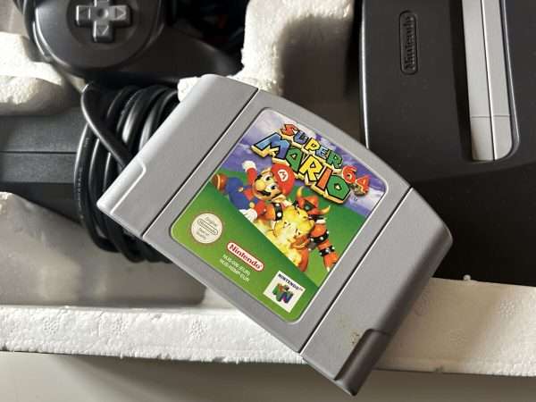 Nintendo N64 inkl Super Mario 64 i original emballage - Image 9