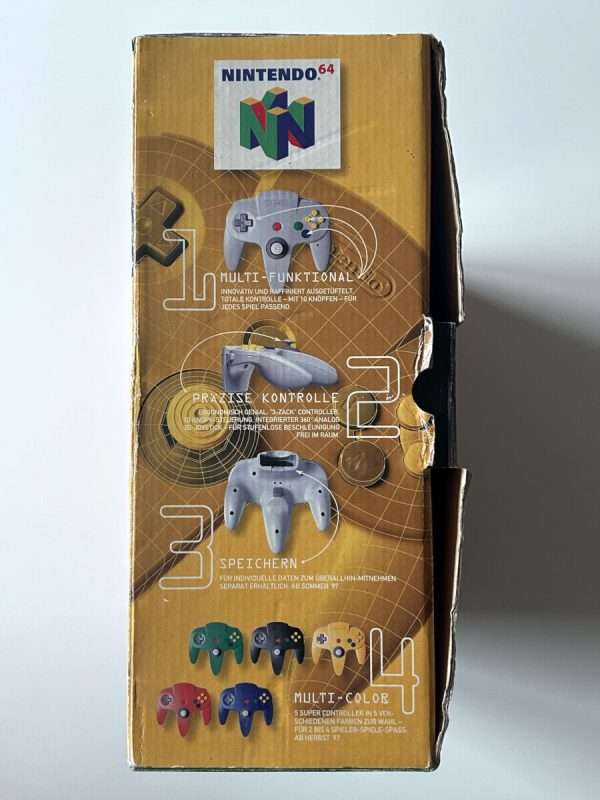 Nintendo N64 inkl Super Mario 64 i original emballage - Image 6