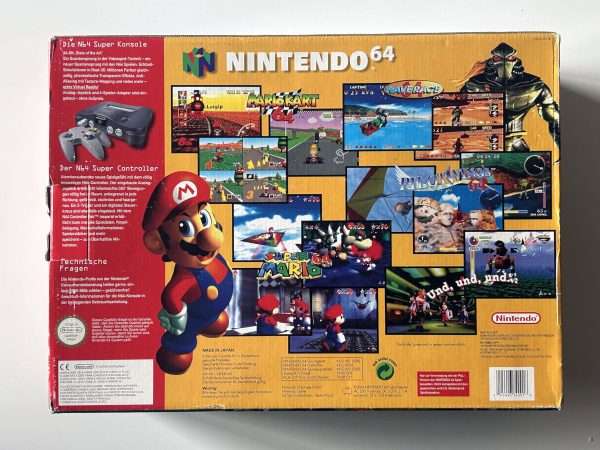 Nintendo N64 inkl Super Mario 64 i original emballage - Image 10