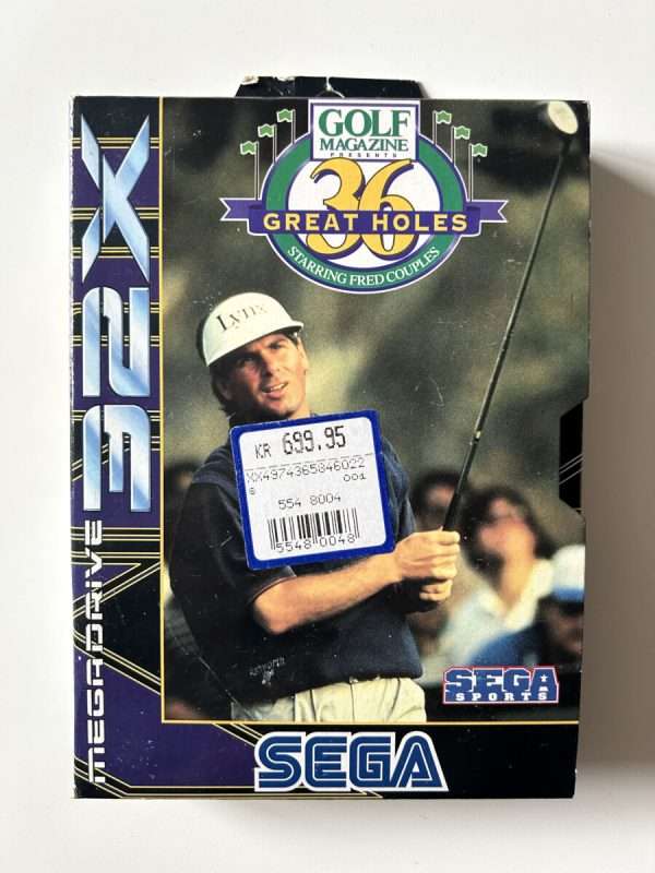 Golf Magazine Presents 36 Great Holes (Ubrudt Tape)(I Original Emballage)(Sega 32X)