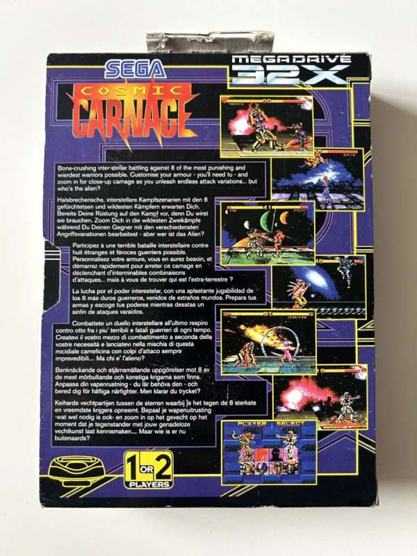 Cosmic Carnage (I Original Emballage)(Sega 32X) - Image 6