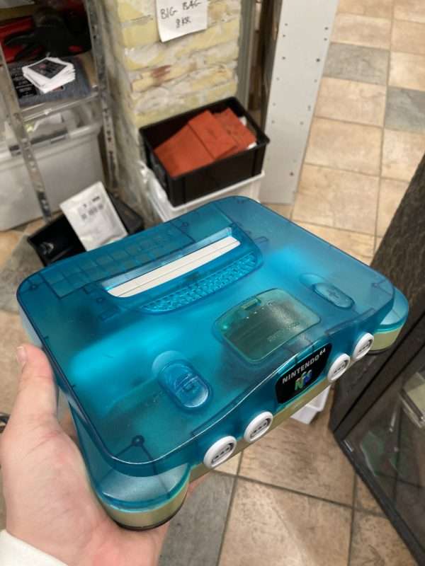 Nintendo 64 Ice Blue (konsol) UDEN controller - Image 5