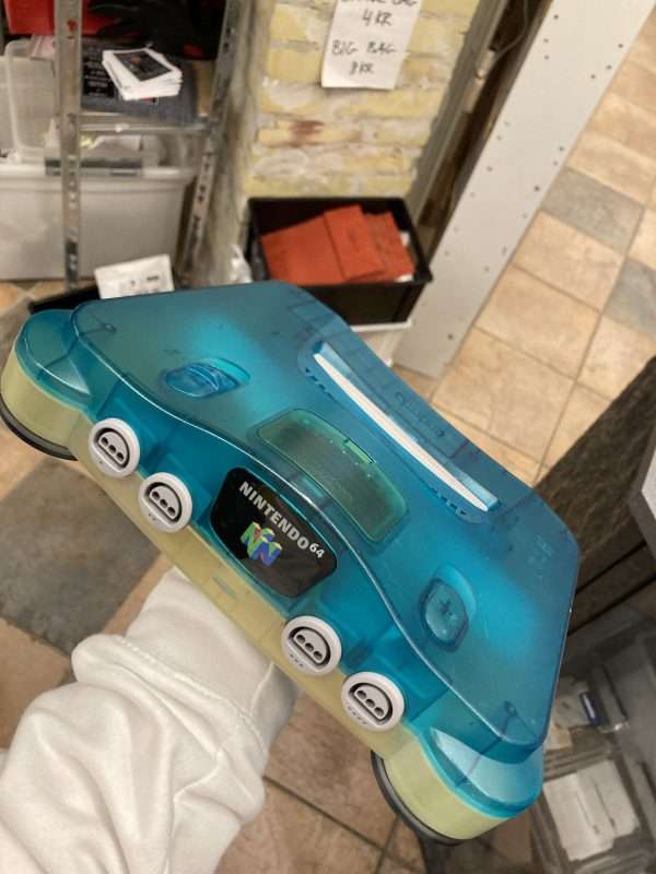 Nintendo 64 Ice Blue (konsol) UDEN controller - Image 2