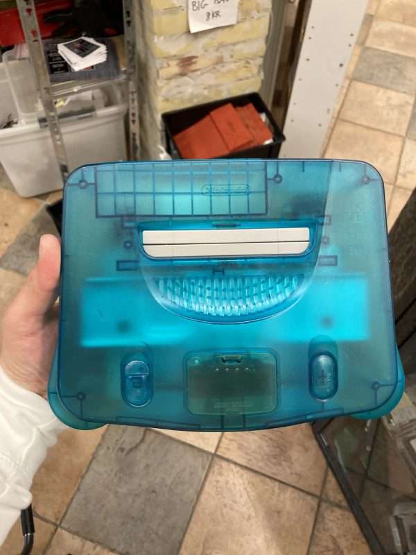Nintendo 64 Ice Blue (konsol) UDEN controller - Image 4