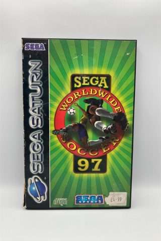 Sega World Wide Soccer 97 (SWWS 97) (Saturn) - med manual #1