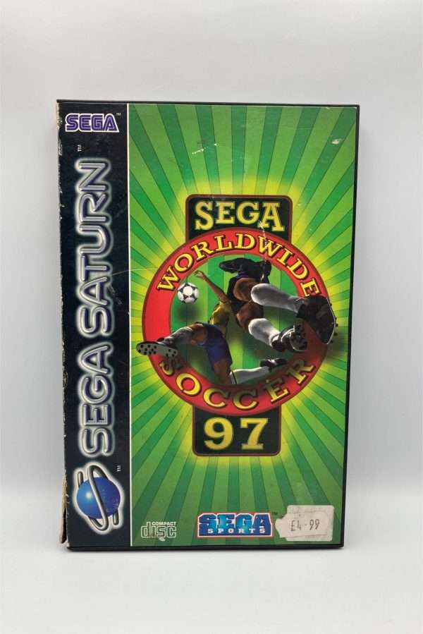 Sega World Wide Soccer 97 (SWWS 97) (Saturn) - med manual #1