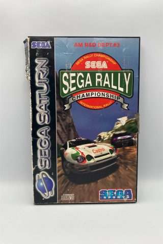 Sega Rally Championship(Saturn) - med manual #3