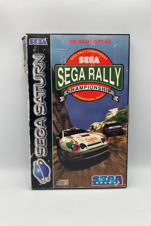 Sega Rally Championship(Saturn) - med manual #3