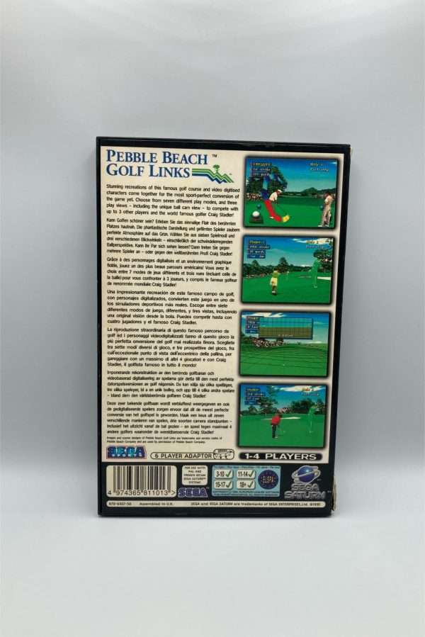 Pebble Beach Golf Links(Saturn) - med manual - Image 2