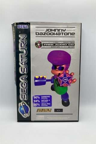 Johnny Bazookatone(Saturn) - med manual og CD