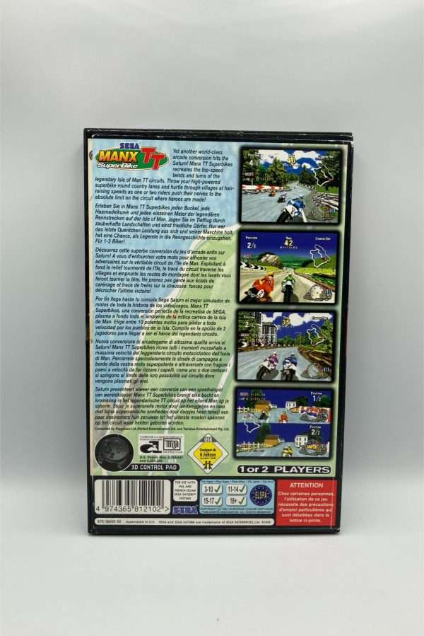 Manx TT SuperBike (Saturn) - med manual - Image 2