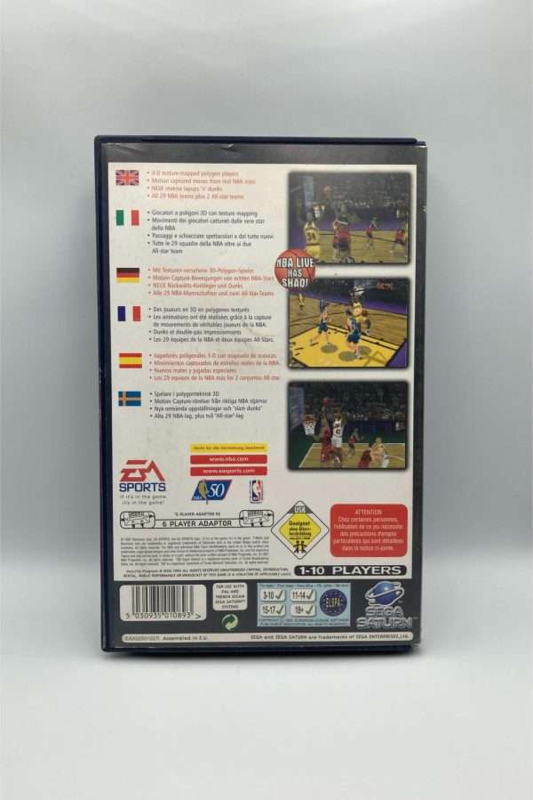 NBA Live 97 (Saturn) - med manual - Image 2