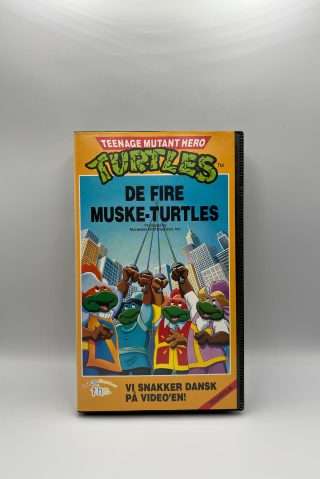 Teenage Mutant Hero Turtels: De Fire Muske-Turtles(VHS)