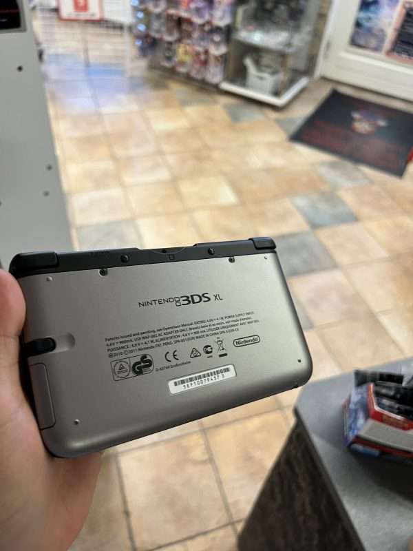 3DS XL: Metallic Grey inkl. oplader #3 - Image 4