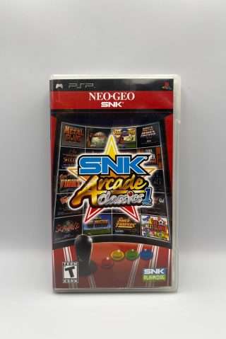 SNK Arcade Classics: Vol. 1(PSP) - US cover