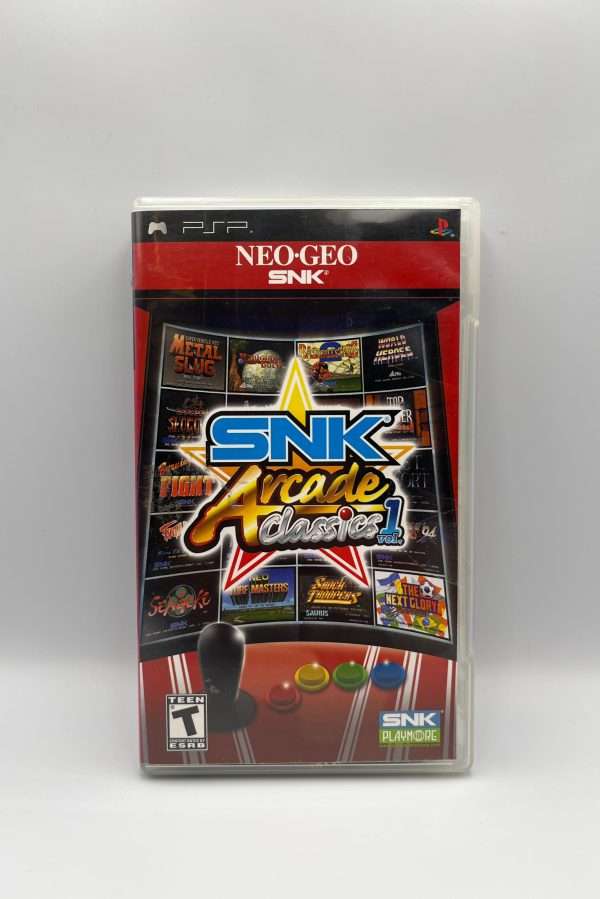 SNK Arcade Classics: Vol. 1(PSP) - US cover