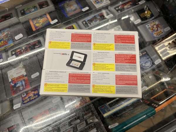 3DSXL Black/Silver i original emballage(TOM/EMPTY) - Image 7