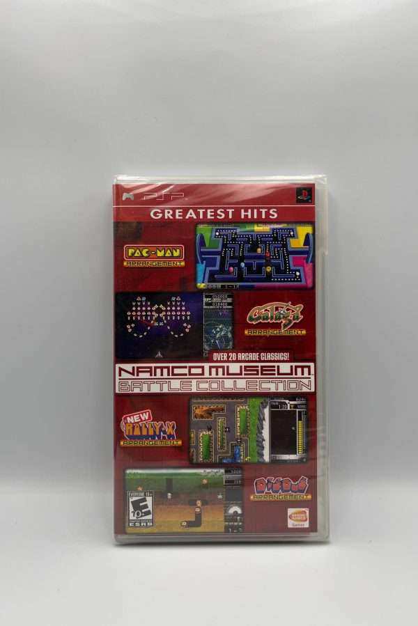 Namco Museum: Battle Collection(PSP)(US cover)