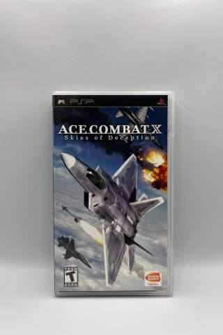 Ace Combat X: Skies of Deception(PSP)(US cover)