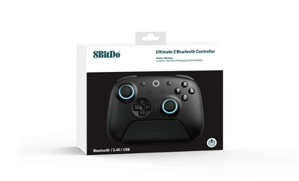8Bitdo: Ultimate 2-controller Black(Switch 2 Ny)