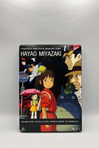 Miyazaki-boks med fire film(Brugt DVD)