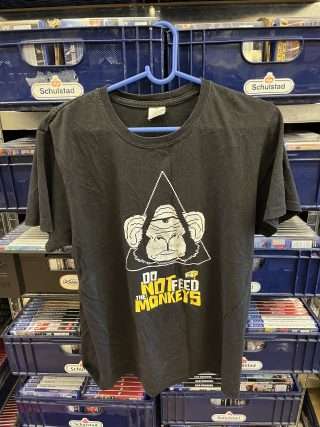 Do Not Feed the Monkeys(brugt t-shirt - L)