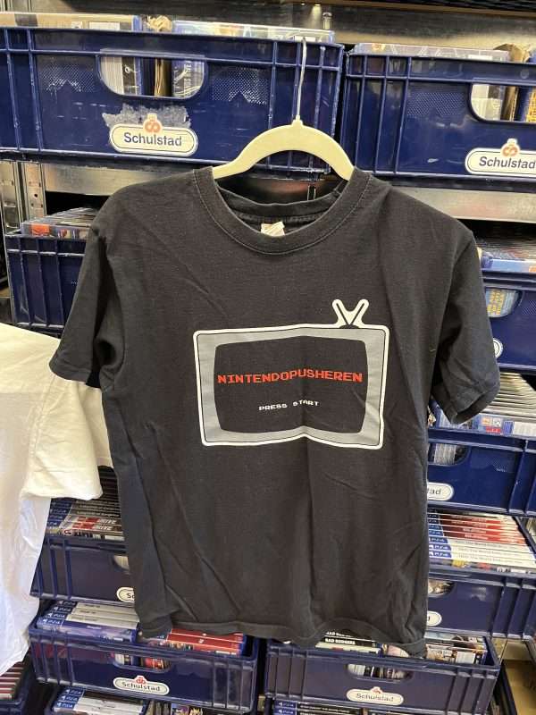 Nintendopusheren(brugt t-shirt - M)