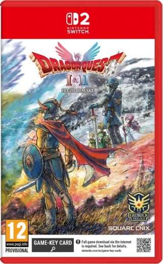 (Forudbestilling)Dragon Quest I and II HD-2D Remake(Game Key Card)(Switch 2 Ny)