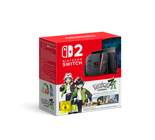 (Forudbestilling)Switch 2 + Pokémon Legends: Z-A(Download Code)(konsol)(Switch 2 Ny)
