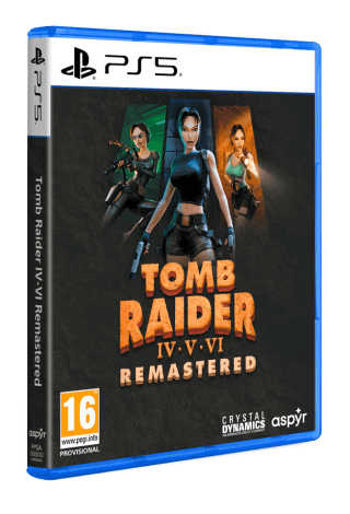 (forudbestilling)Tomb Raider IV-VI Remastered Starring Lara Croft(PS5 Ny)