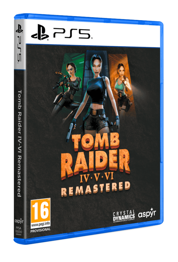 (forudbestilling)Tomb Raider IV-VI Remastered Starring Lara Croft(PS5 Ny)