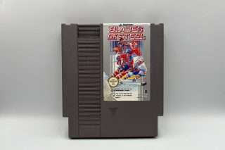 Blades of Steel(NES: Løse spil) - Grim label