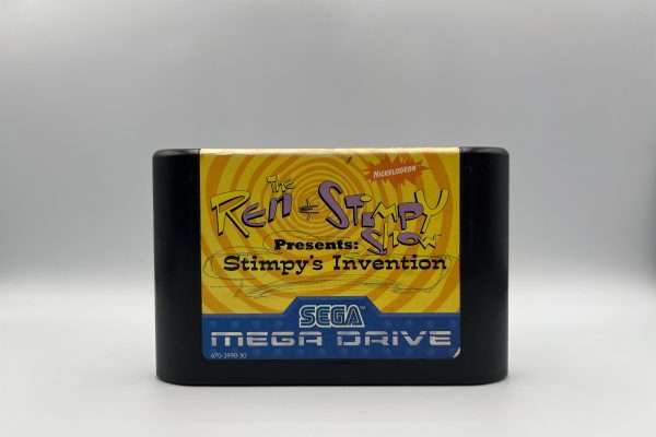 The Ren & Stimpy Show presents: Stimpy's Invention(Sega Mega løse spil) - Grim label