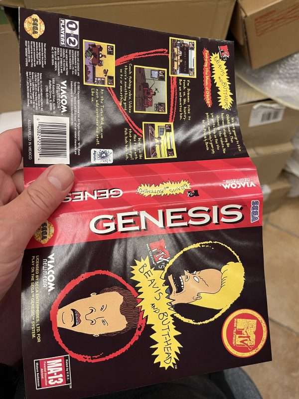 Beavis and Butthead(Sega Genesis) - Mangler manual - Billede 3