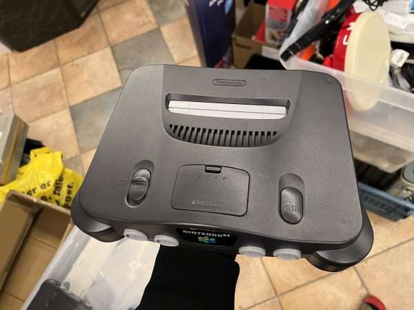 Nintendo 64 inkl strøm og av-kabel(konsol) #16 - Billede 2
