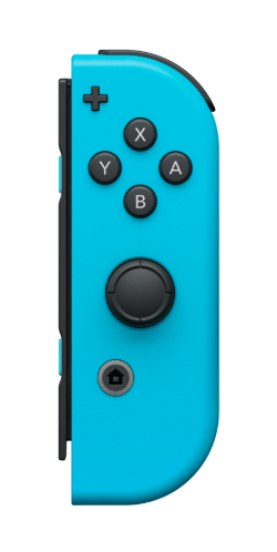 Joy-Con: Right Neon Blue(brugt) - uden strap