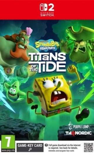 (Forudbestilling)SpongeBob SquarePants: Titans of the Tide(Game Key Card)(Switch 2 Ny)