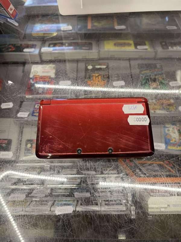 3DS: Metallic Red inkl. oplader (US/NTSC) - Billede 2