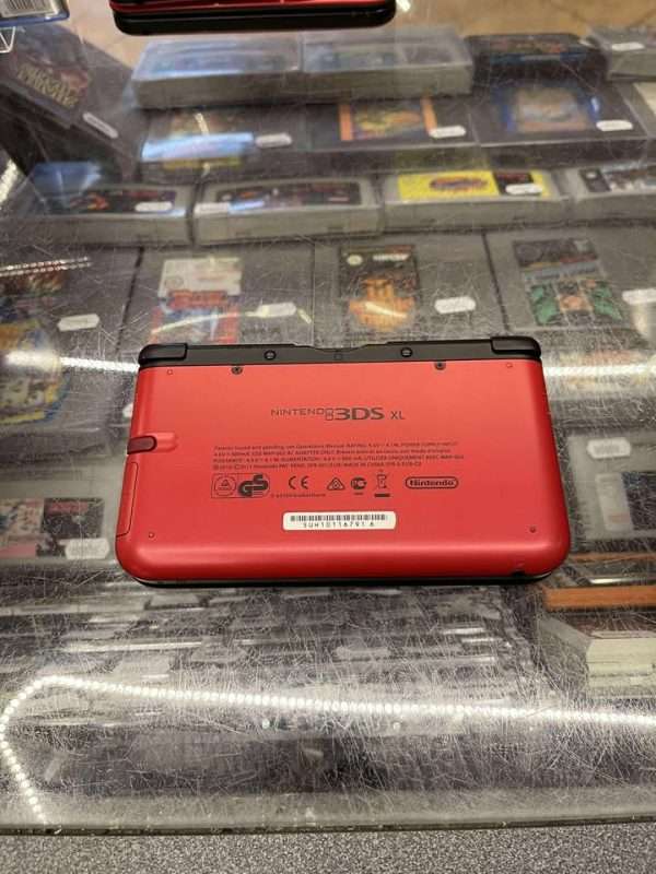 3DS XL: Metallic Red inkl. oplader #4 - Billede 4