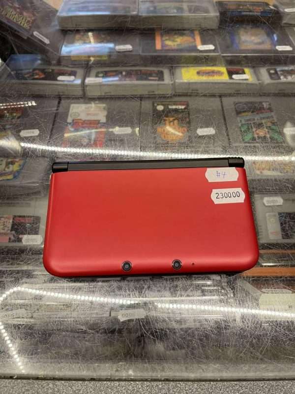 3DS XL: Metallic Red inkl. oplader #4 - Billede 2