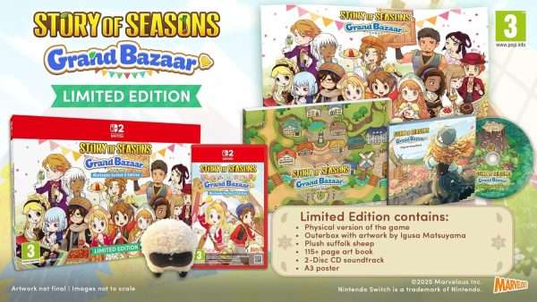 Story of Season: Grand Bazaar - Limited Edition(Switch 2 Brugt) - Billede 3