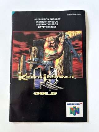 Killer Instinct Gold (N64 Manual) #216
